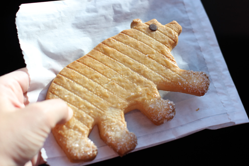 Bear Cookie from Tahoe House Bakery | Fall in Lake Tahoe | The 3 Star Traveler