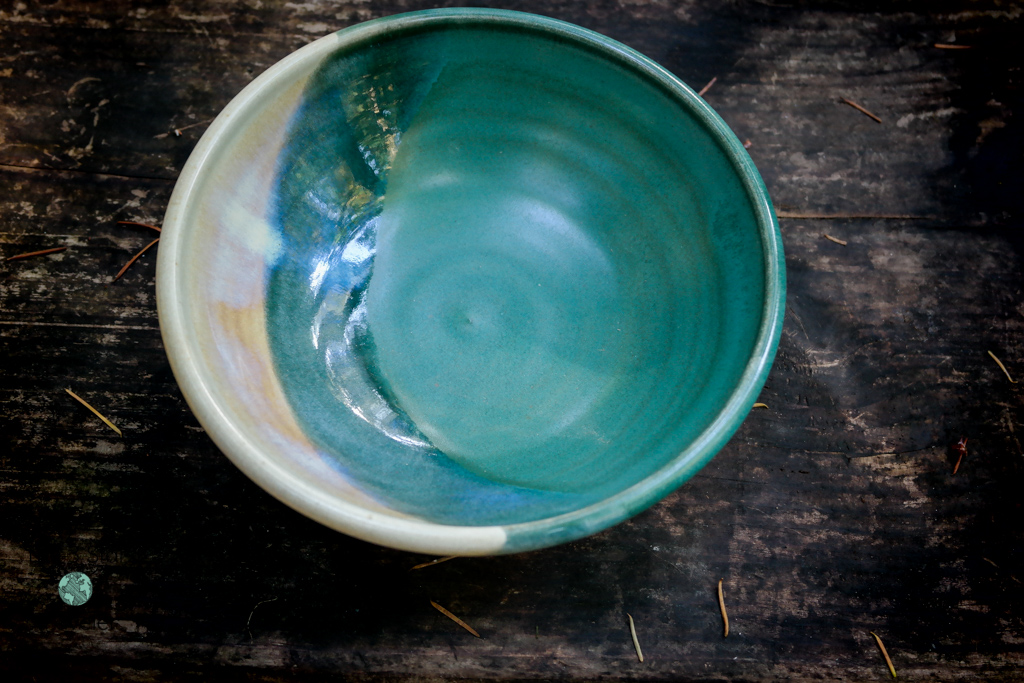 Bowl from Johnson's Pottery in Ellensburg, Washington